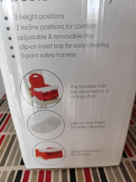 Photo of free Child booster seat with tray (Tonbridge TN10) #2