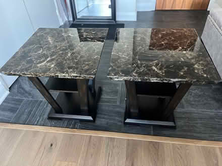 Photo of free Set of 2 End/Side Tables (Sherbourne/Wellesley Toronto) #3