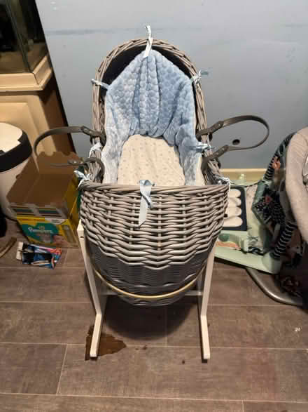 Photo of free Rocking Moses basket (Levenshulme M19) #2