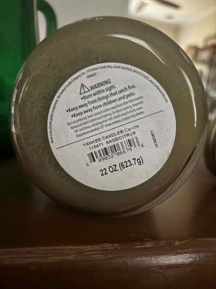 Photo of free Yankee Candle Sage and Citrus Scent (Columbia, MD) #3