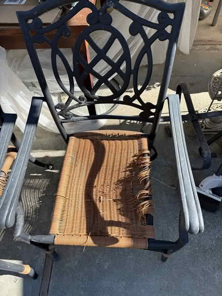 Photo of free Patio Chairs (Campbell) #1