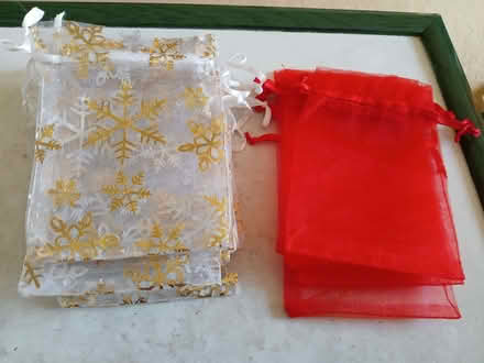Photo of free Christmas organza bags (Minster Lovell OX29) #1