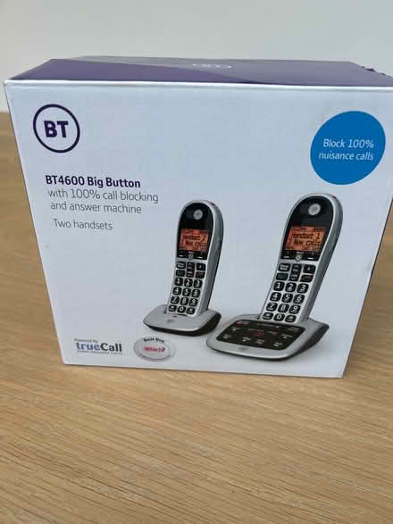 Photo of free Two big button handsets & answer machine (Southport PR8) #1