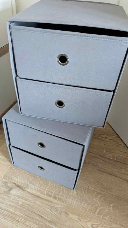 Photo of free 2-drawer fabric units (City of Ely CP (E Cambs) CB7) #1