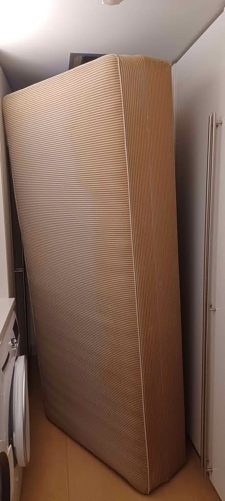 Photo of free 2 single bed bases with wheels working properly (Chelsea SW3) #1