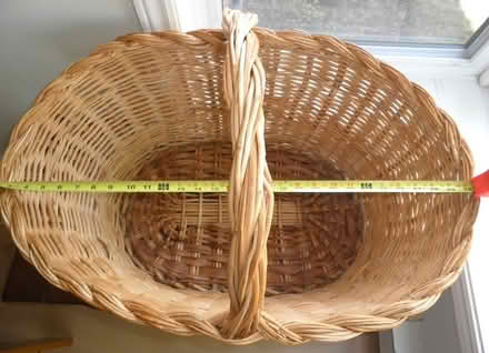 Photo of free Vintage wicker basket (Manor Park) #3