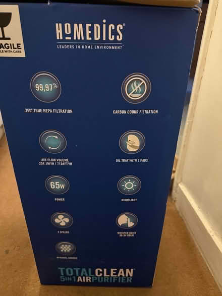 Photo of free HoMedics Air Purifier (Archway N19) #2