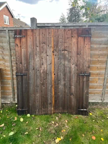 Photo of free Double shed doors (Sawbridgeworth, CM21) #1