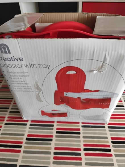 Photo of free Child booster seat with tray (Tonbridge TN10) #1