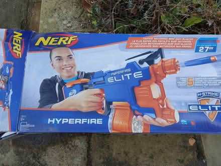 Photo of free Nerf gun with box and instructions (Broomhill S10) #1