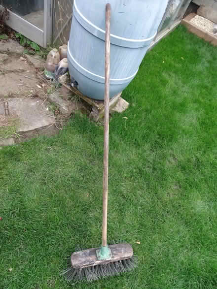 Photo of free vintage Wooden broom (Tolworth KT5) #1