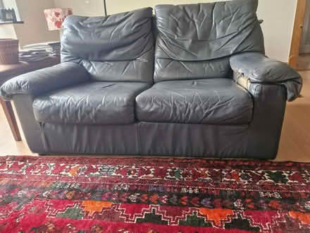Photo of free 2-seater leather sofa (Shirley CR0) #4