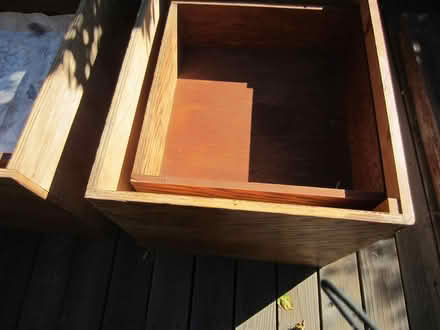 Photo of free Oak drawer set (Homestead area of Sunnyvale) #2