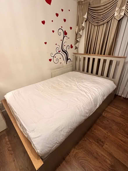 Photo of free Small Double Bed & Mattress (Highbury N7) #1