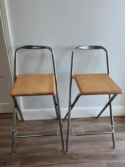 Photo of free 2 kitchen bar chairs (Sheffield 8) #1