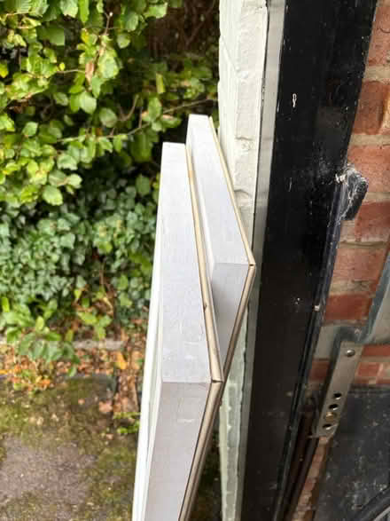 Photo of free 2 hardwood double glazed windows (West Horsley KT24) #2