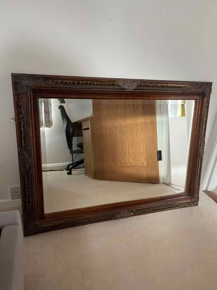 Photo of free Bevelled mirror (Newbridge, Bath) #1