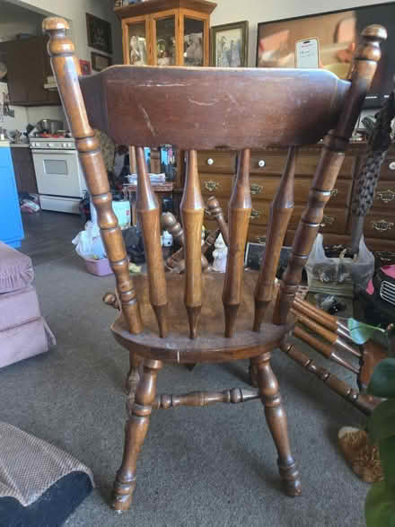 Photo of free No Holds. 3 dining room chairs (Howell, MI) #2