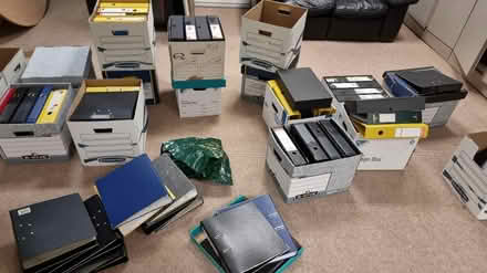 Photo of free A4 Folders and stationary (NW3) #1