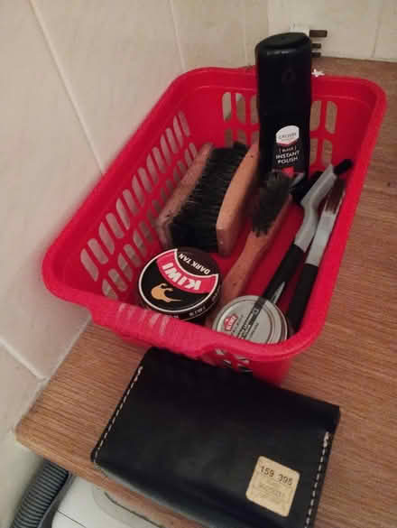 Photo of free Shoe cleaning brushes and stuff (Formby L37) #1
