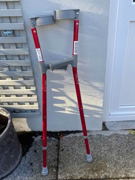Photo of free Adjustable Crutches (Castleknock) #1