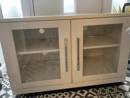 Photo of free White TV cabinet (Billington LU7) #2