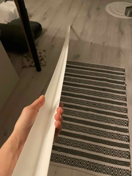 Photo of free 2.5m 30x30 white corner trim (Finsbury park) #2