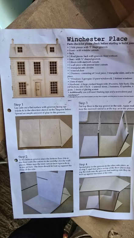 Photo of free DIY Dolls House Winchester Place (Hatfield AL10) #1