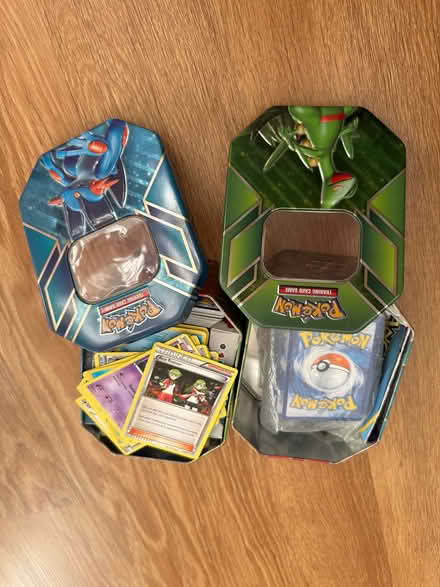 Photo of free Pokémon tins with cards (Old Woking GU22) #1