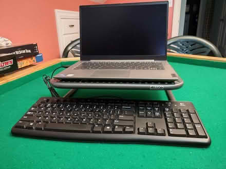 Photo of free Laptop stand and USB keyboard (Near NVCC) #3