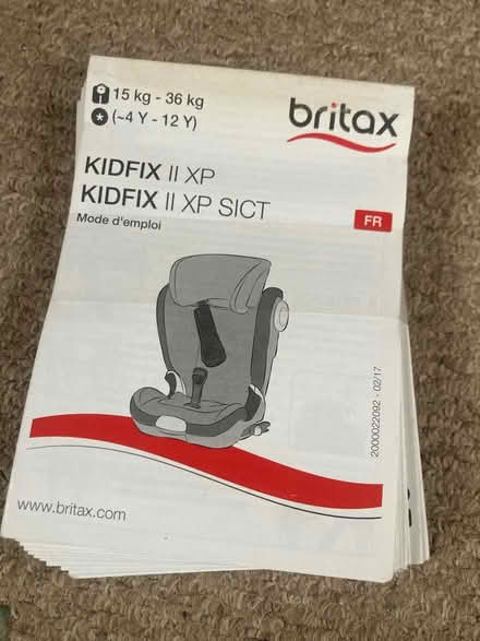 Photo of free Child’s car seat (Southwater) #2