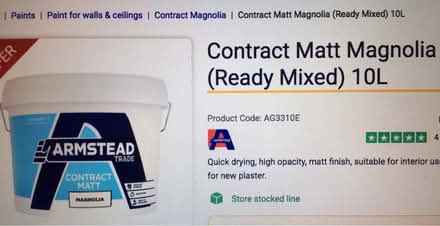 Photo of White House paints & Matt Magnolia (Liverpool L6) #3