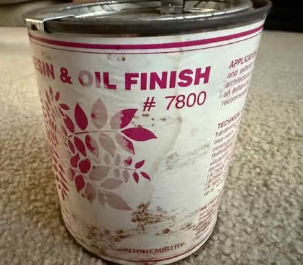 Photo of free Kaldet Resin & Oil Finish (Cupertino - DeAnza and 280) #2