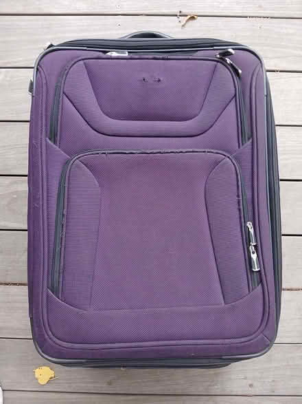 Photo of free 25" Suitcase with wonky wheel (Ball Square) #1