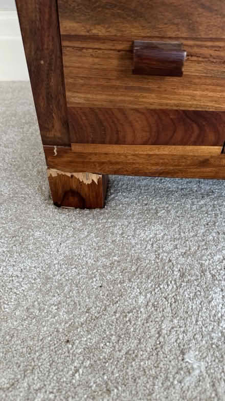 Photo of free Solid wood TV stand (PR9 (Churchtown)) #2