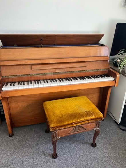 Photo of free Zender Upright Piano – Islington N7 (North Road N7) #1