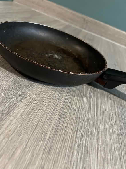 Photo of free Jamie Oliver Tefal Frying Pan. Well used. (Southsea PO4) #4