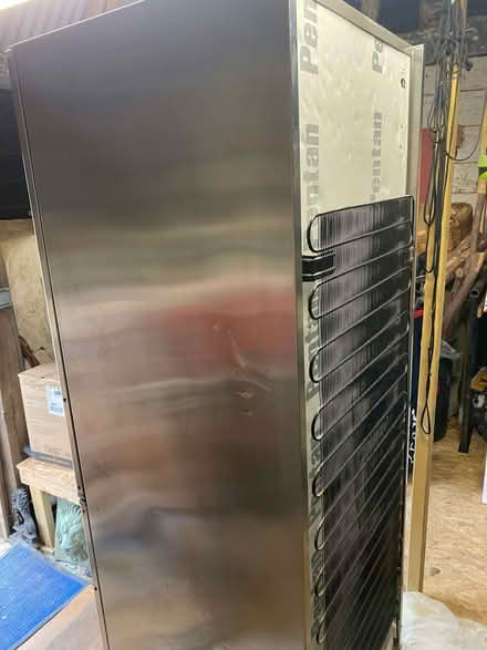 Photo of free Stainless Steel Siemens Fridge Freezer, Good Condition (Gosmore SG4) #2