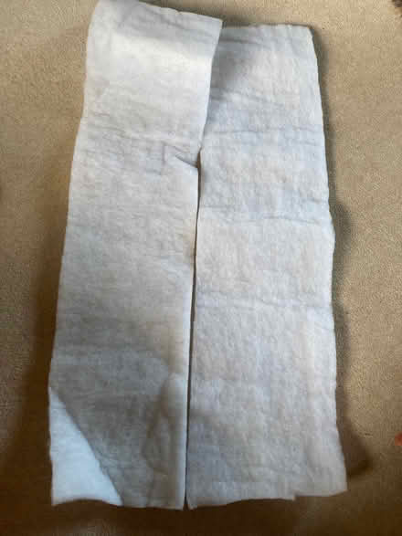 Photo of free Two strips of 2cm thick wadding. (Pannal HG2) #1