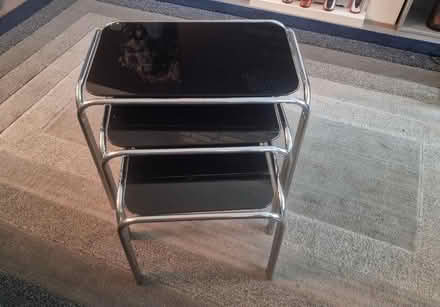 Photo of free Set of tables and corner chair (Thundersley SS7) #1
