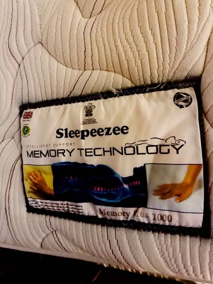 Photo of free 4 foot bed frame with mattress (Sweeny Mountain SY10) #3