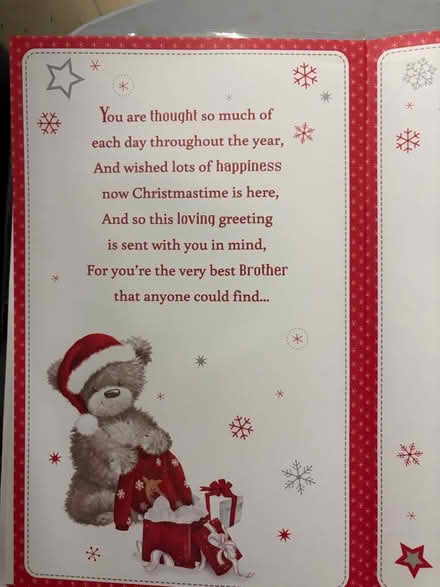 Photo of free Brother Xmas card (Westbury BA13) #2