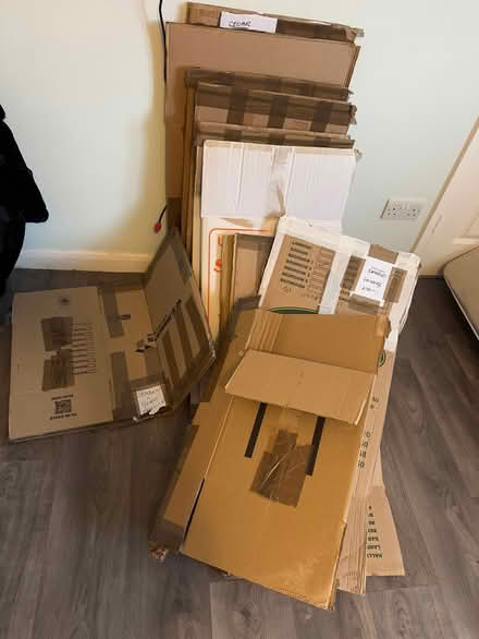 Photo of free 11 cardboard boxes (Stanford-Le-Hope SS17) #1