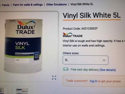 Photo of White House paints & Matt Magnolia (Liverpool L6) #2