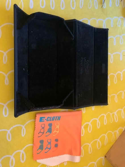 Photo of free Hard glasses case and cloth (Holt Lane End M35) #2