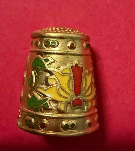 Photo of free Gold coloured thimble (Westbury BA13) #1