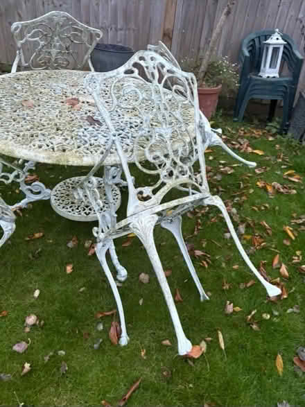 Photo of free Garden table & chairs - 2 different (Marston OX3 0) #2