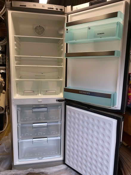 Photo of free Stainless Steel Siemens Fridge Freezer, Good Condition (Gosmore SG4) #3