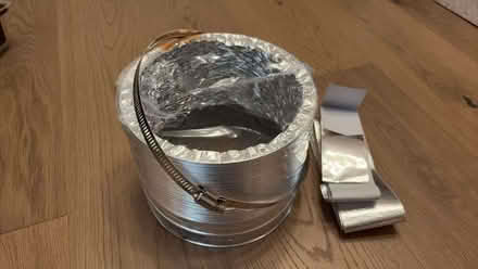Photo of free 170mm x 1.5m Ducting with Tape and Clip (Benson OX10) #1