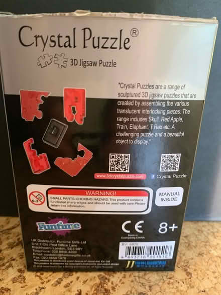 Photo of free 3d Jigsaw Puzzle - unused (Heaton NE6) #2